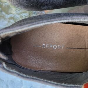 Report Men's Black Loafers